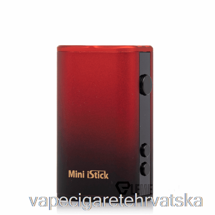 Vape Cigarete Eleaf Istick Mini 20w Box Mod Crveno-crni Gradijent